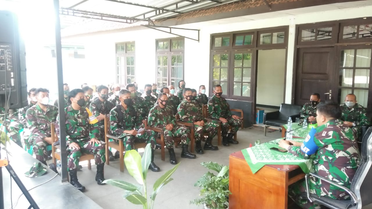 Danlat, Mayor Kav Jones F. Manurung Tutup Latihan Taktis Tim Intel Korem Tahun 2021 